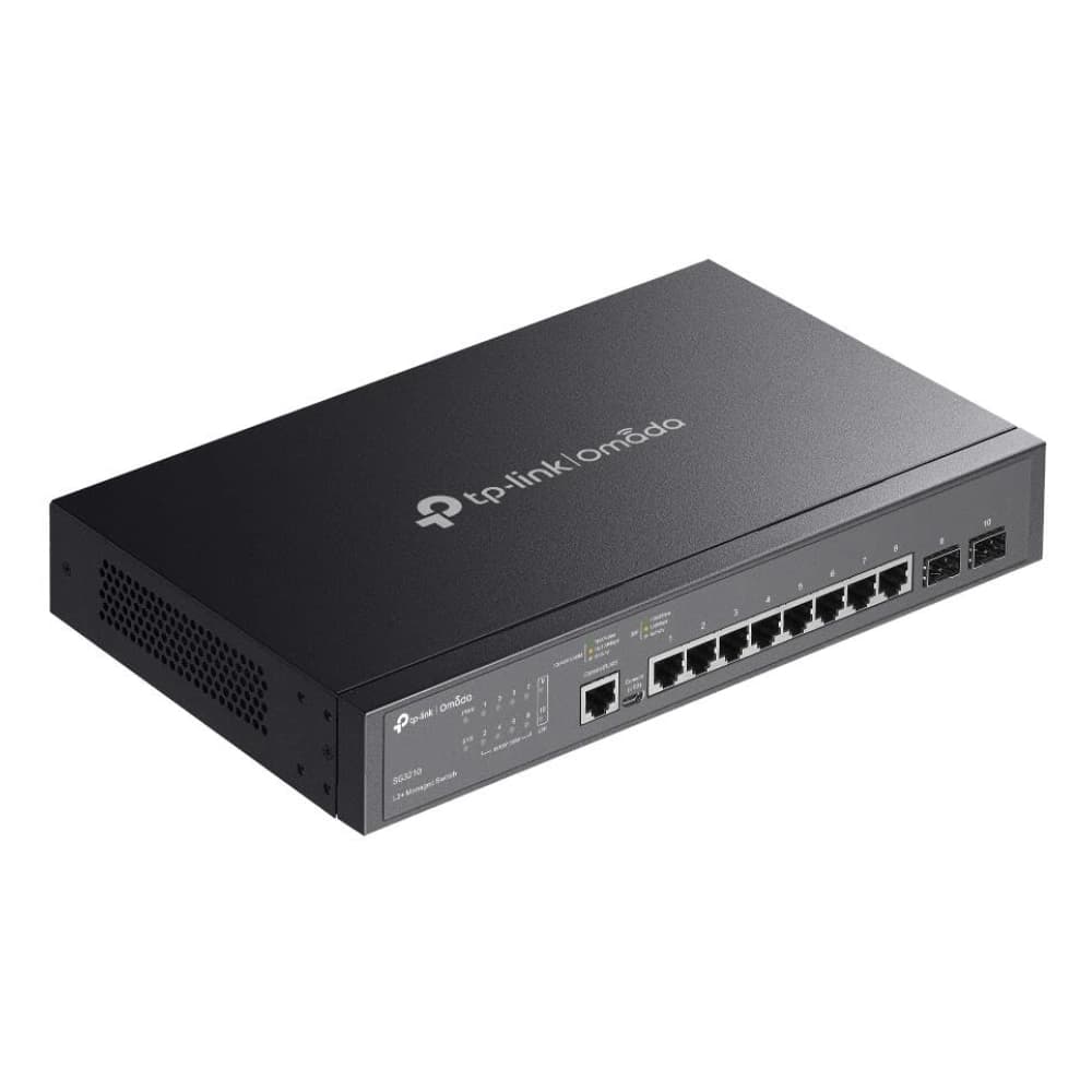 TP-Link Omada Access 8-Port Gigabit Switch with 2 SFP Slots (TL-SG3210)