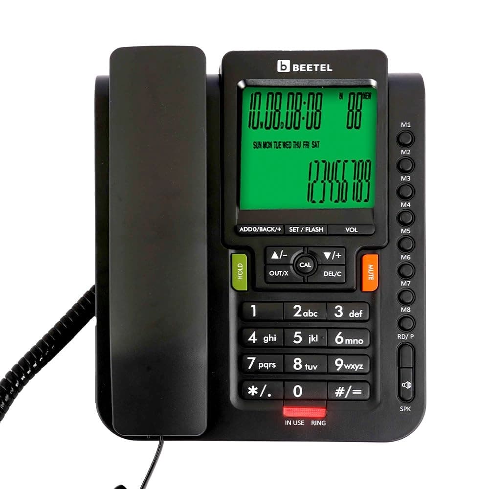 Beetel Wired  Telephone Set (Black) M71N