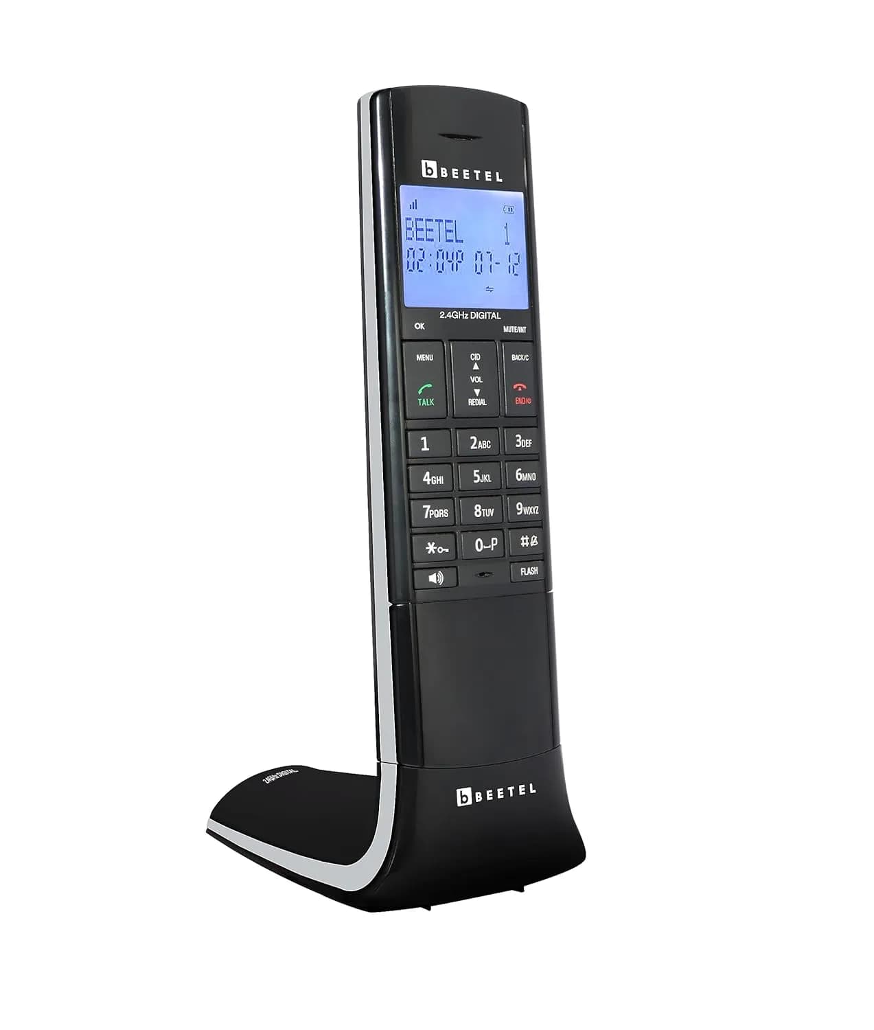 Beetel Wireless Telephone Set X95 (Black/Grey)