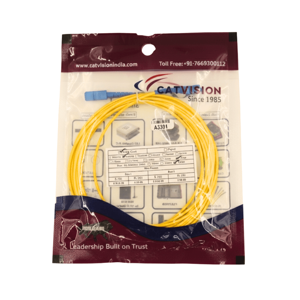 CATVISION FIBER PATCH CORD SC/UPC To SC/UPC 3.0mm 5m