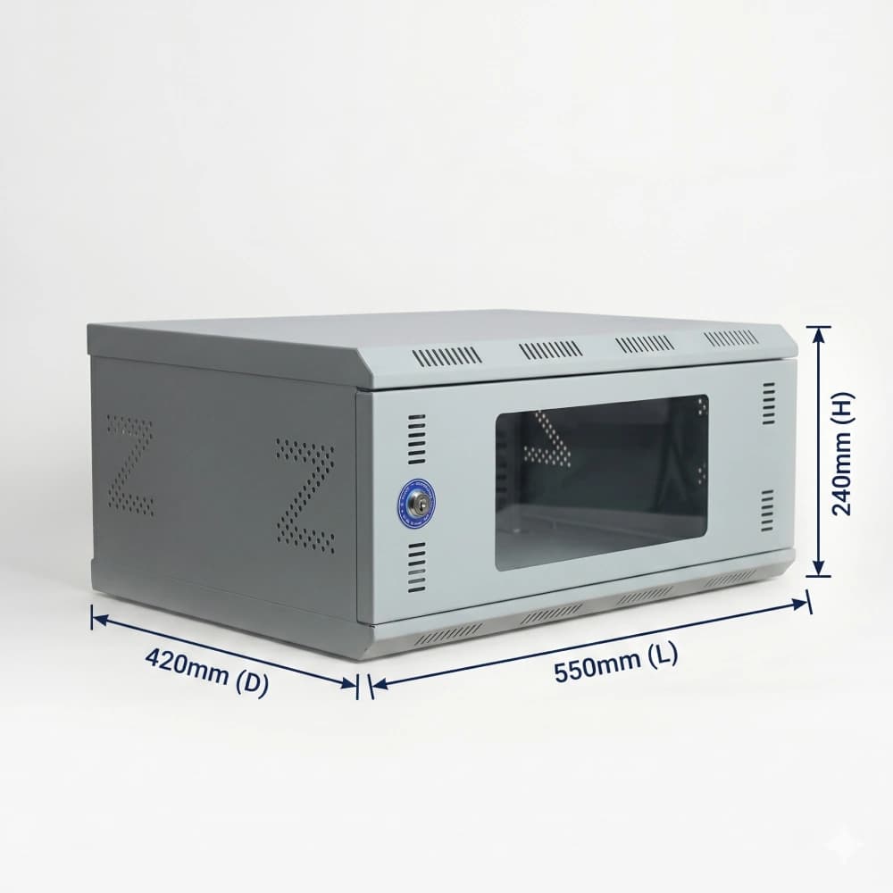Securelink Networking Rack 4U 550×420×240mm (L×D×H)