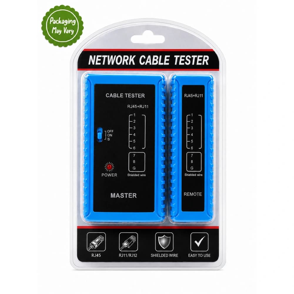 Lan Cable Tester (9V Battery Required)