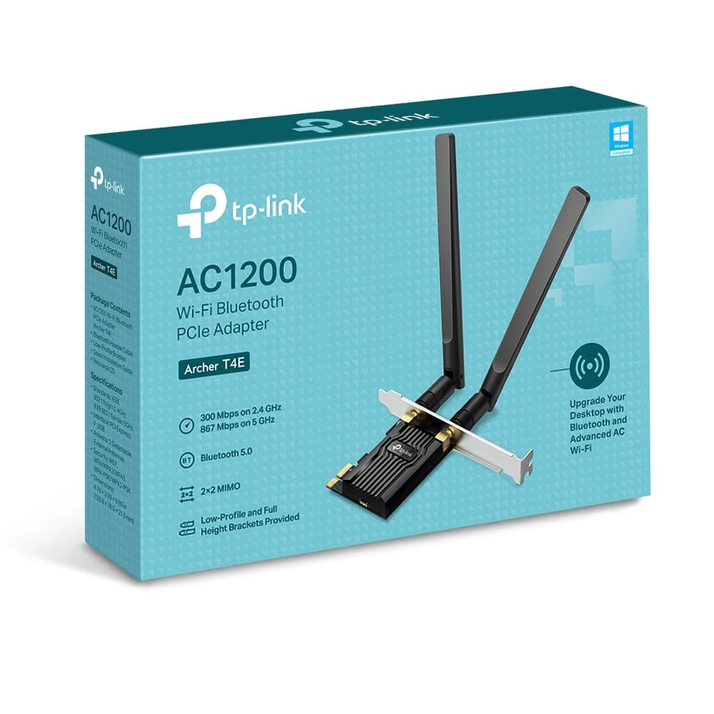 TP-Link AC1200 Wireless Dual Band PCI Express Adapter (Archer T4E)