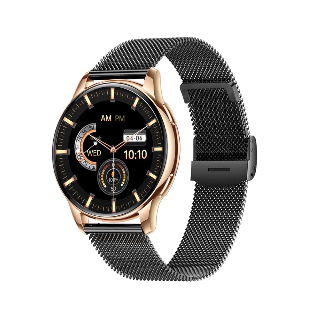 Urban Smart Watch 1.8"  Amoled with BT Calling Onyx Gold
