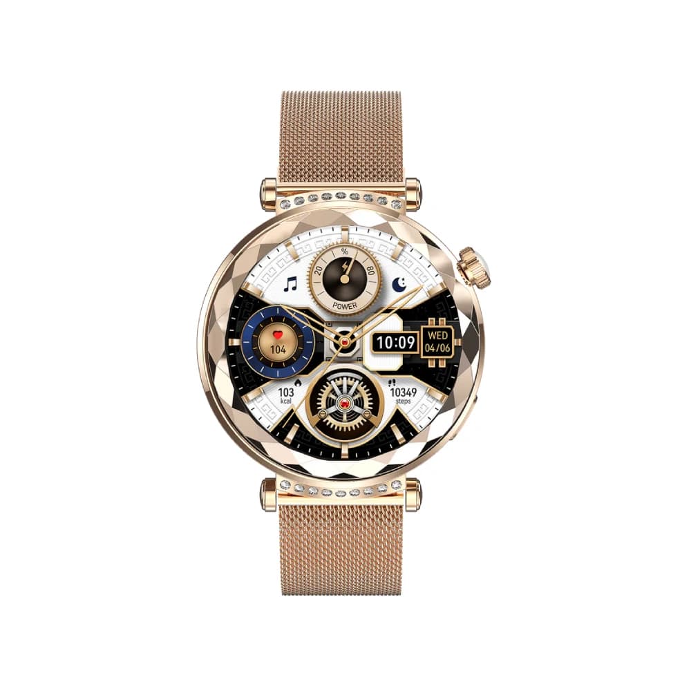 Urban Smart Watch 1.2" Amoled Built-in Voice Assistant with Metal Frame BT Calling Stella