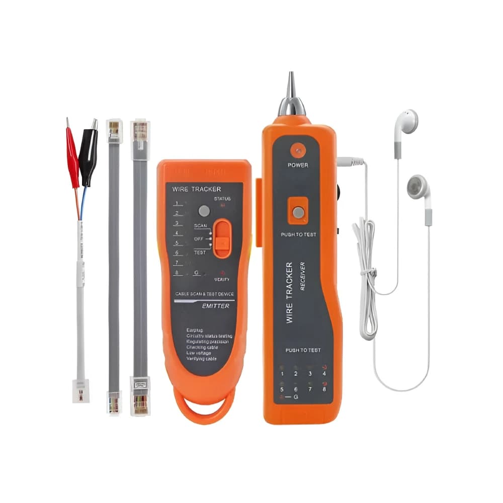 Lan Cable Tester Wire Tracker (9V Battery Required)