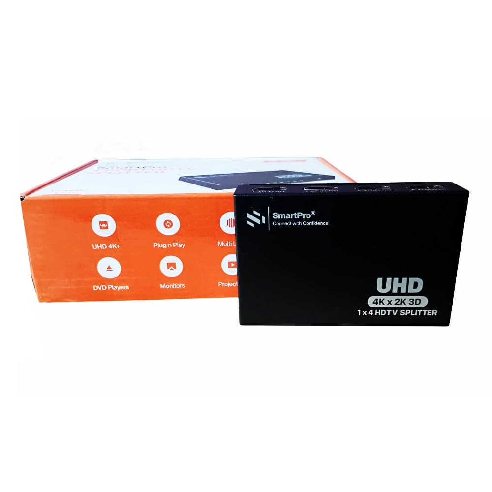 Smart-Pro HDMI Splitter 4 Port  SP-HD04