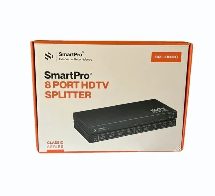 Smart-Pro HDMI Splitter 8 Port SP-HD08