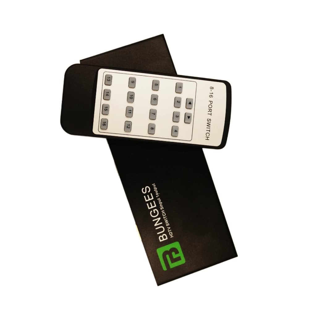 Bungees HDMI Switcher 5 Port 4K BN-HS501