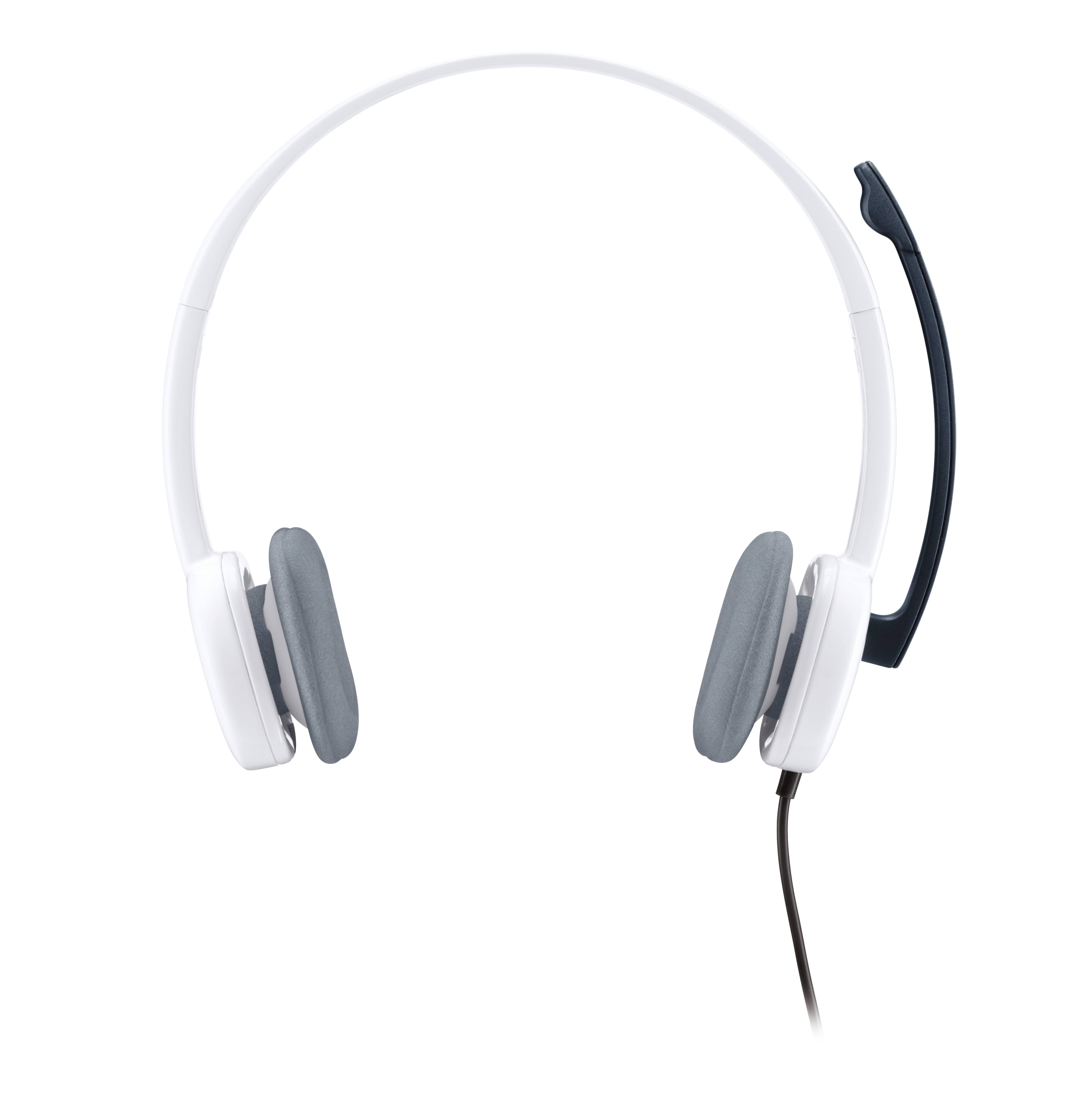 Logitech Wired Headphone H150 Double Pin White (Open Box)