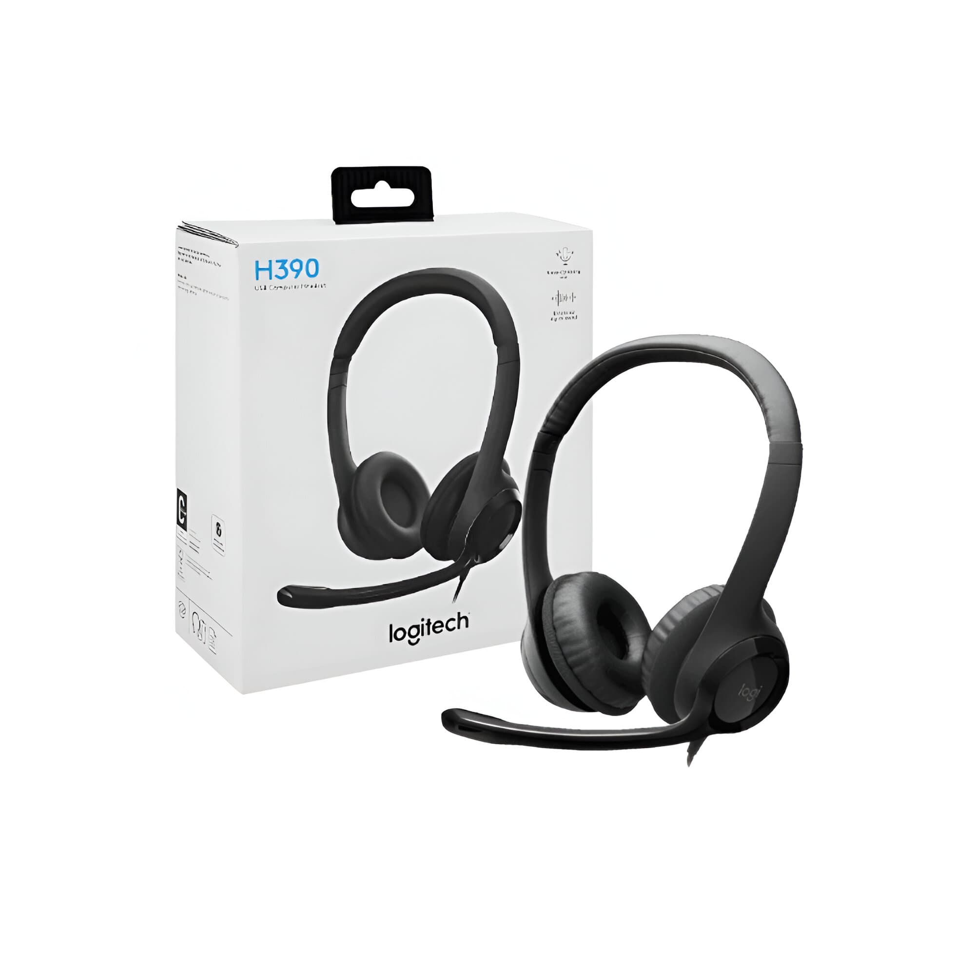 Logitech USB Headphone H390 (Open Box)