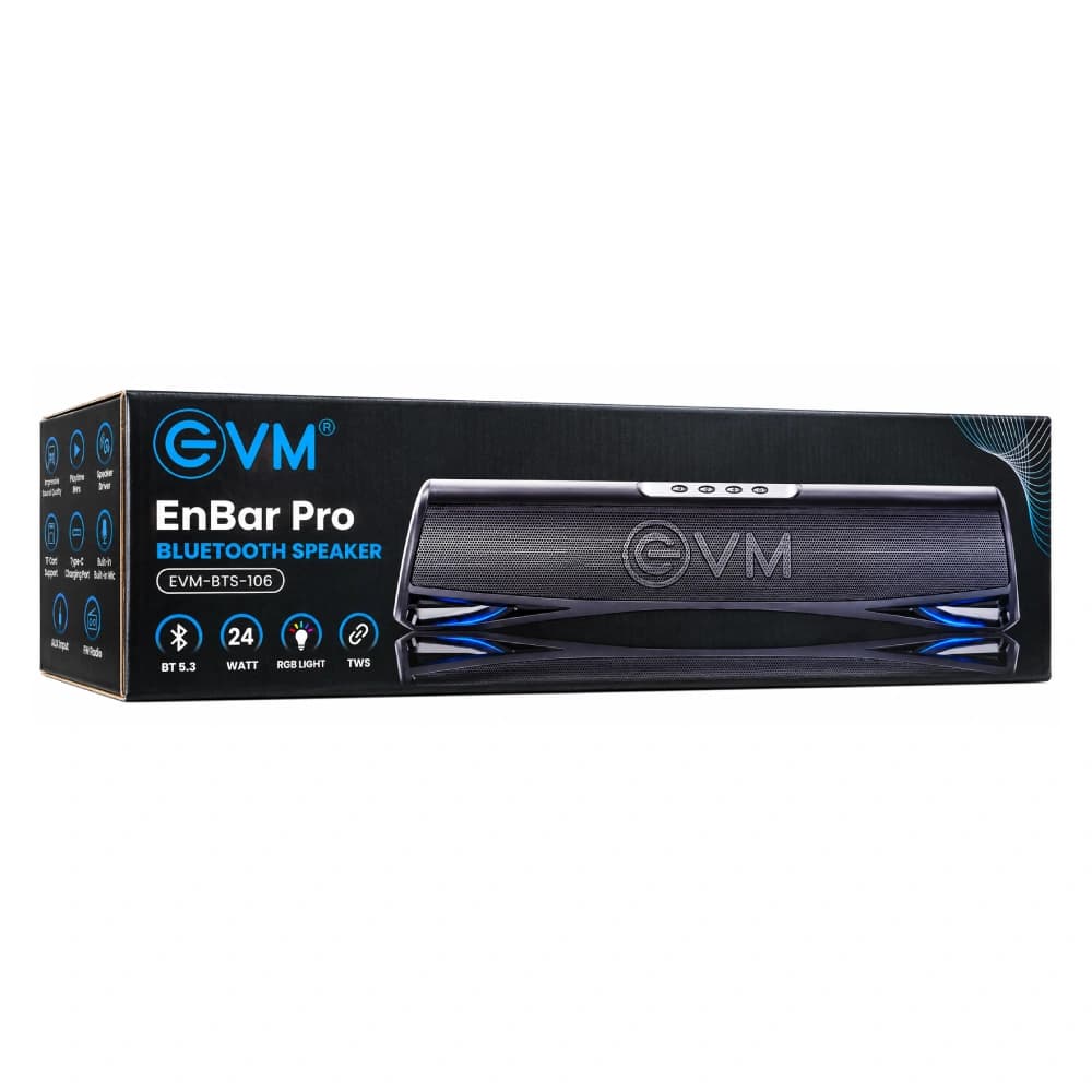 EVM Bluetooth Sound Bar EnBar Pro RGB 24w
