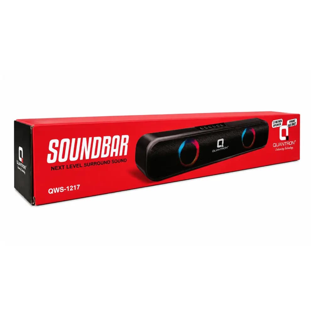 Quantron Bluetooth Soundbar Speaker QWS-1217 White 16w