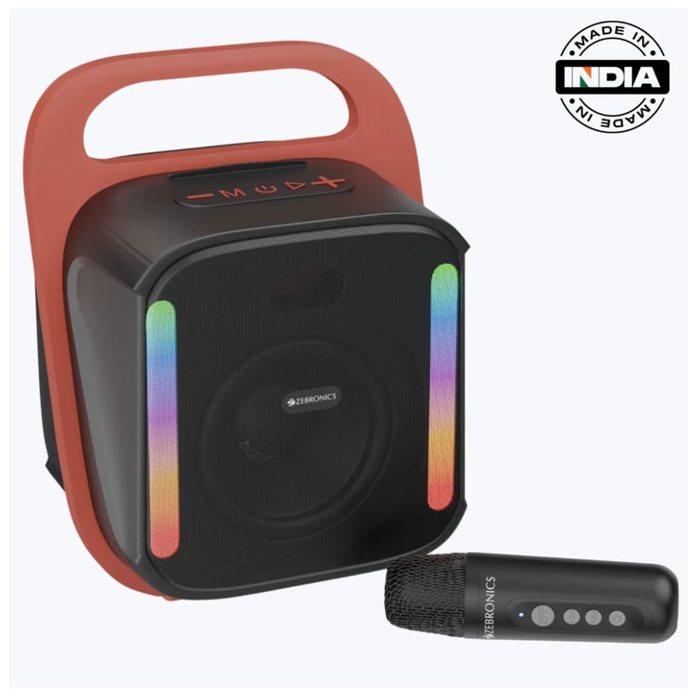 Zebronics Bluetooth Speaker with Mic 14w Sound Feast 110