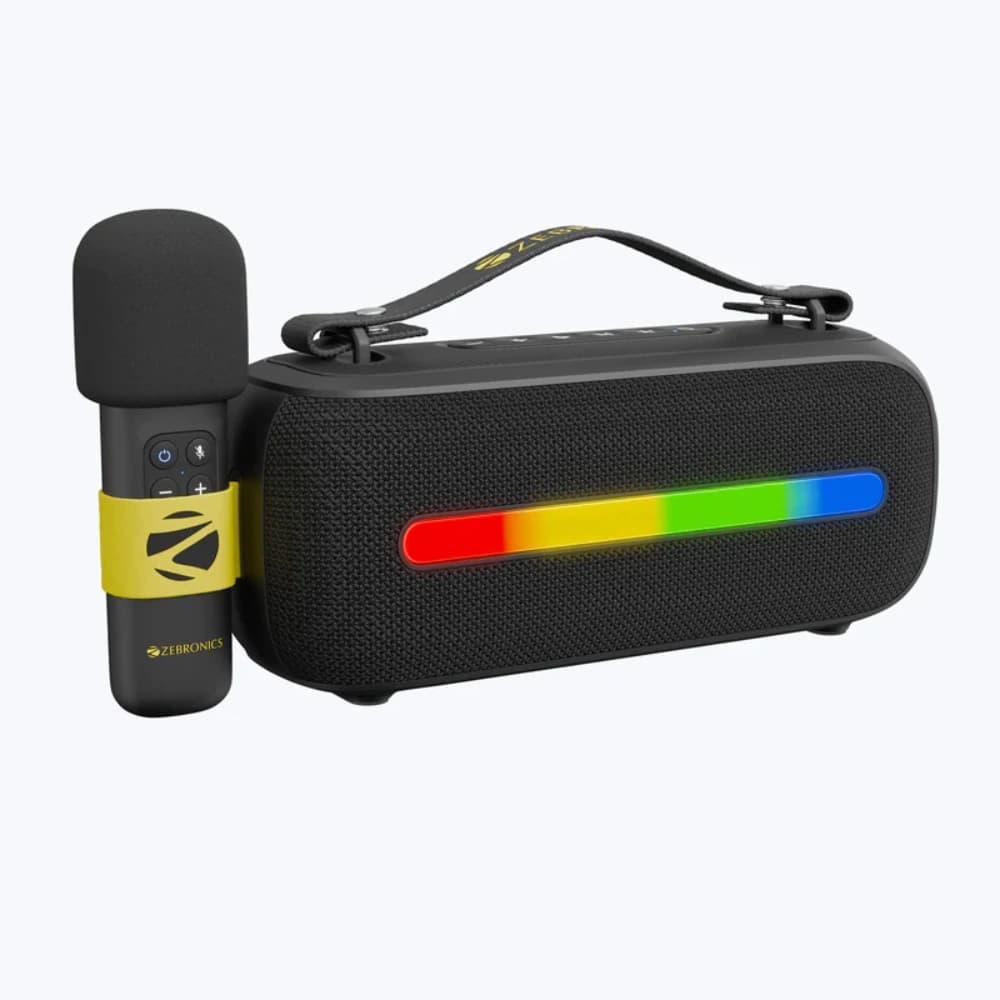 Zebronics Bluetooth Speaker with Mic 20w Sound Feast 80