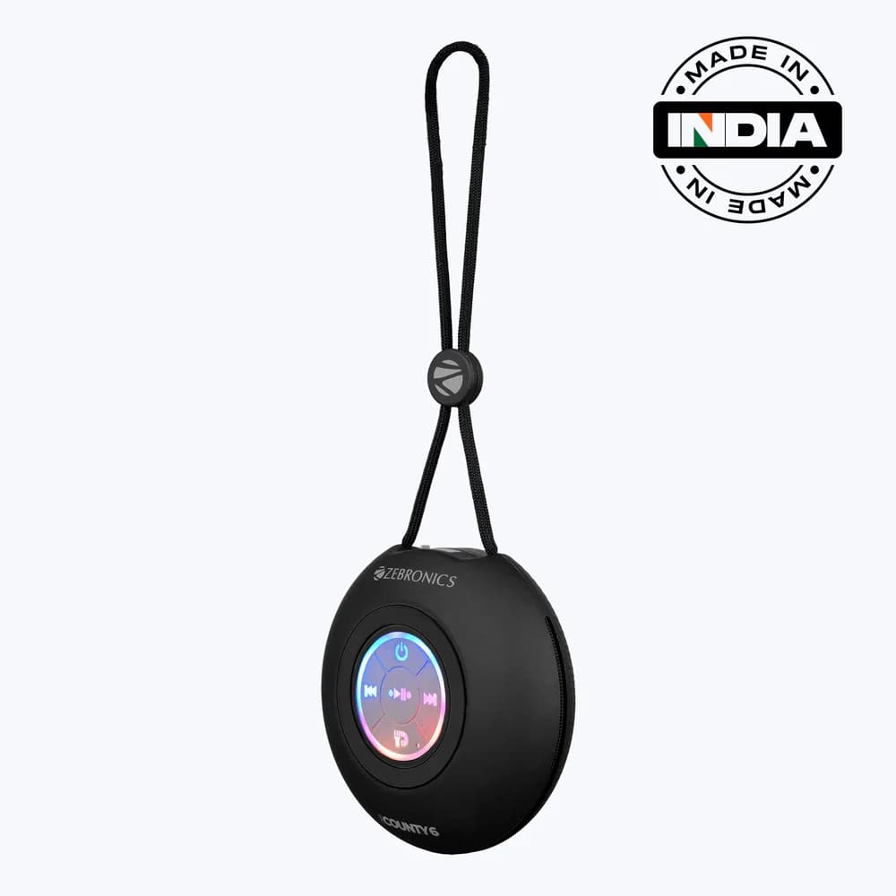 Zebronics Bluetooth Speaker 3w County 6