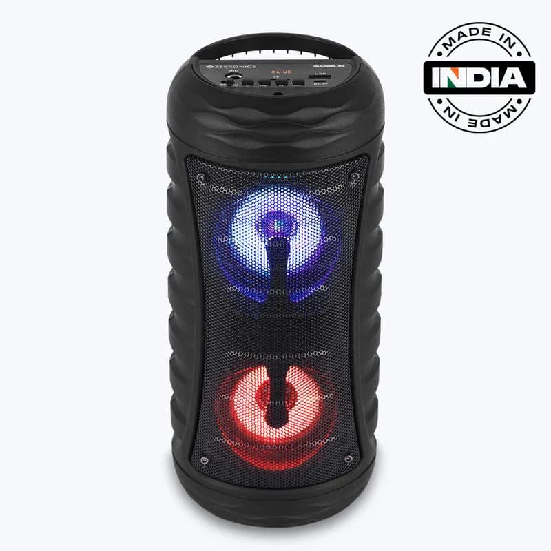 Zebronics Bluetooth Speaker (Barrel 90)  15w