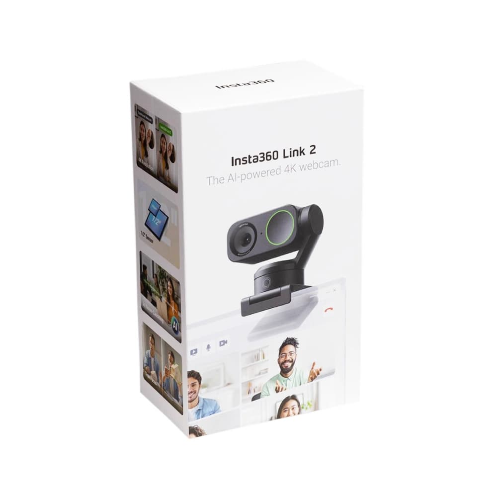 Insta360 Webcam Link 2 - The AI-powerd 4K Webcam