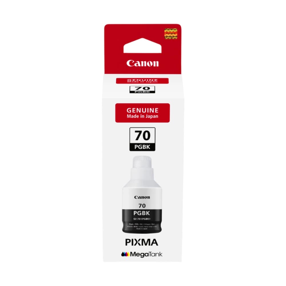 Canon 70 Black Inkjet Ink Bottle 170ml