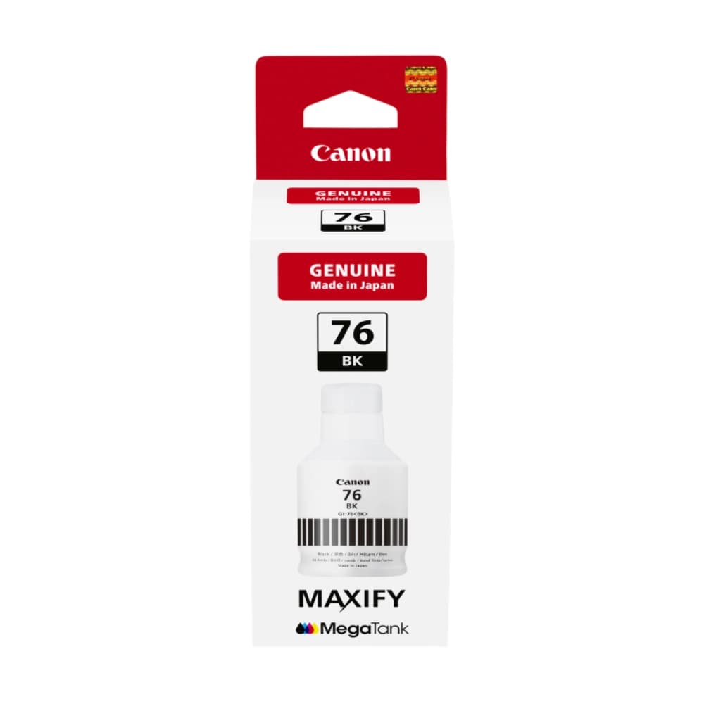 Canon 76 Black Inkjet Ink Bottle 170ml
