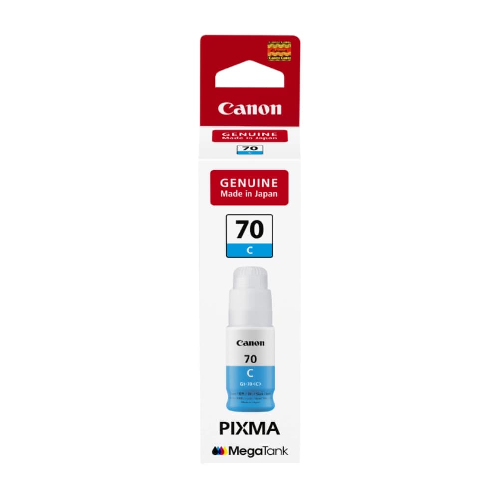 Canon 70 CYAN Inkjet Ink Bottle 70ml