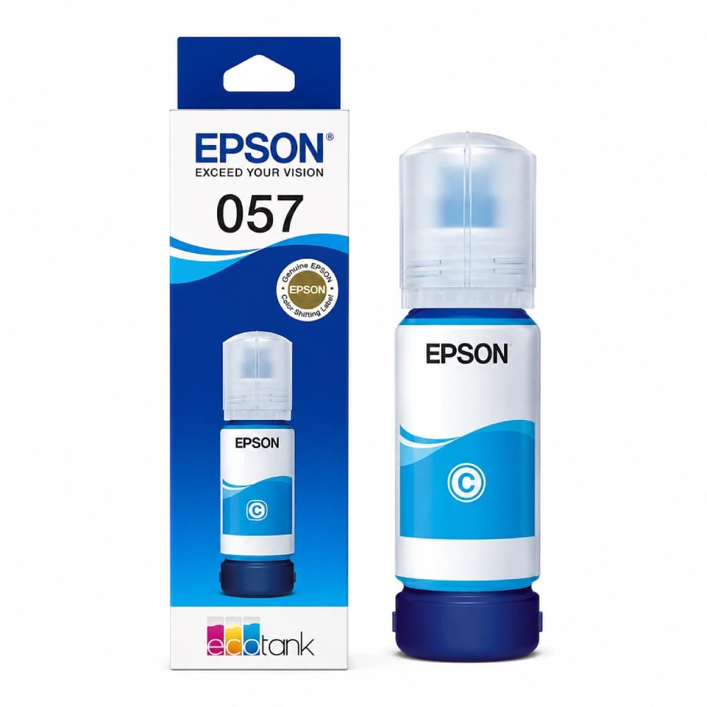 Epson 057 Cyan Inkjet Ink Bottle 70ml