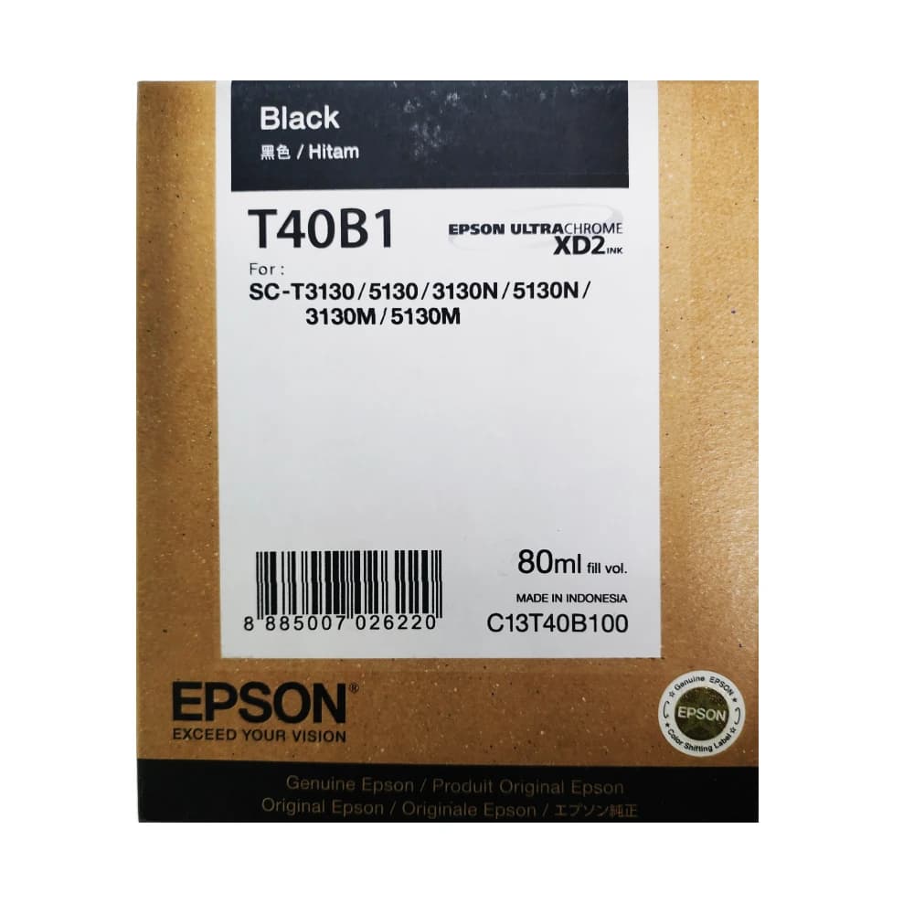 EPSON INK Cartridge T40B-1 BLACK 80ml