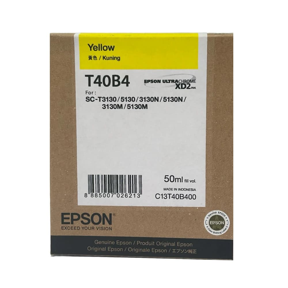 EPSON INK Cartridge T40B-4 YELLOW 50ml
