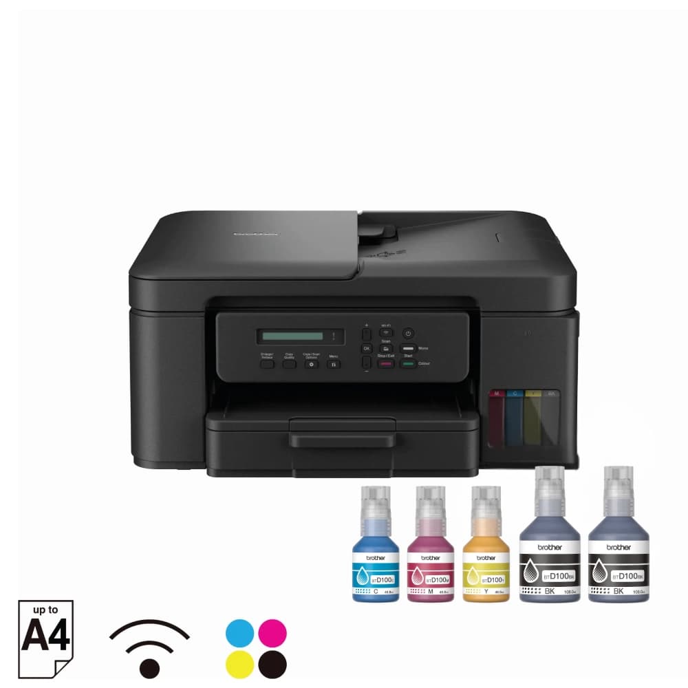Brother Ink Tank Printer DCP-T730DW A4 Multi Function with Duplex | ADF | WiFi