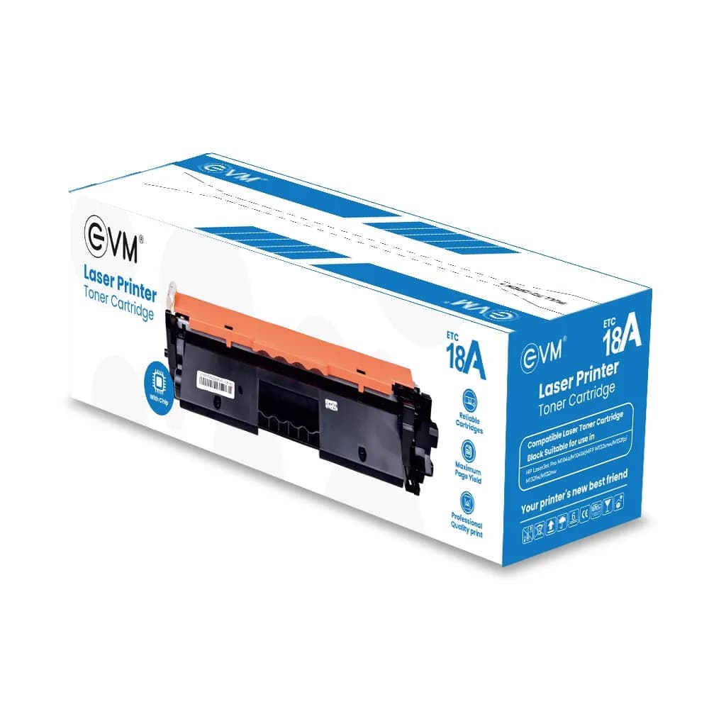EVM Compatible Laser Cartridge Toner Unit For HP 18A With Chip