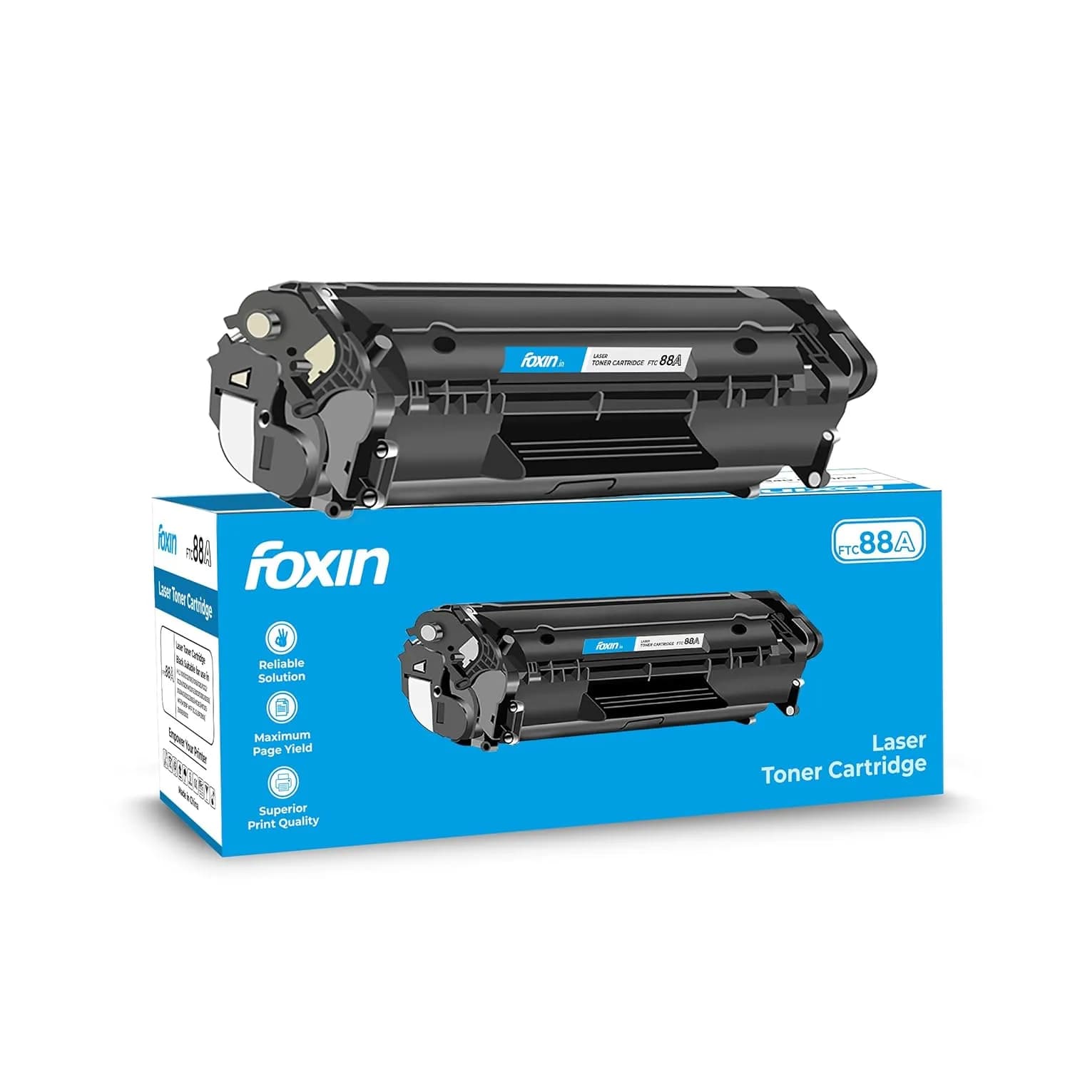 Foxin Compatible Laser Cartridge For HP 88A