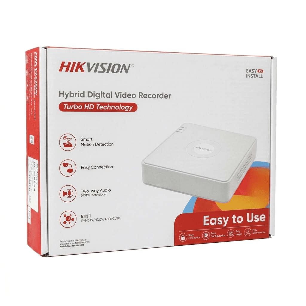 Hikvision Eco 4ch 1 SATA H.265+ HD DVR (7104HGHI-M1/T)