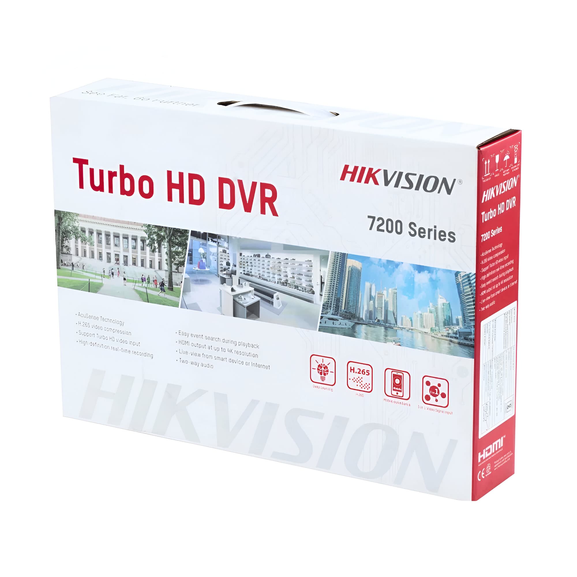 Hikvision Regular AcuSense 4ch 1 SATA H.265+ Pro DVR (7204HUHI-M1/X)