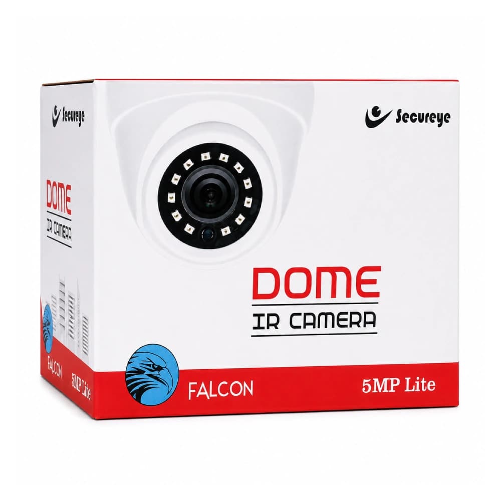 Secureye 5MP Falcon HD Regular Dome Camera 3.6mm (S-A-D5-L)
