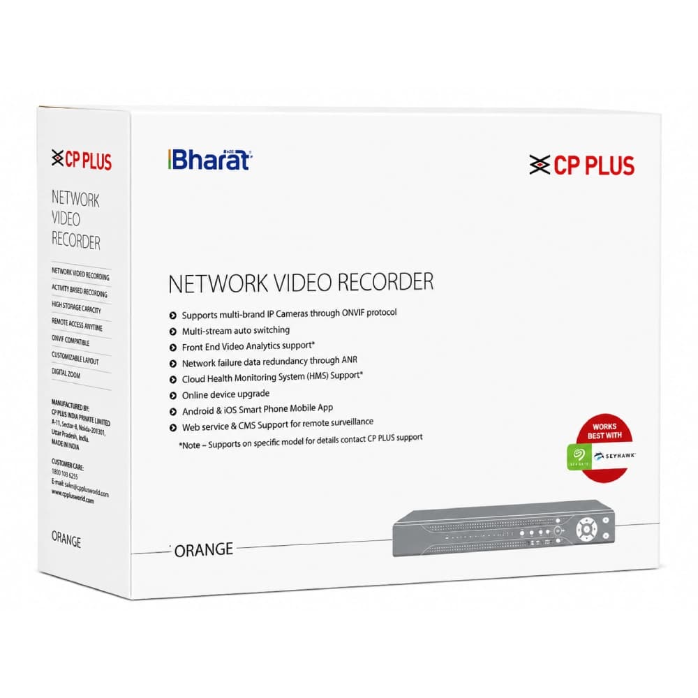 CP-Plus 04ch 1 SATA H.265 NVR (104F1)