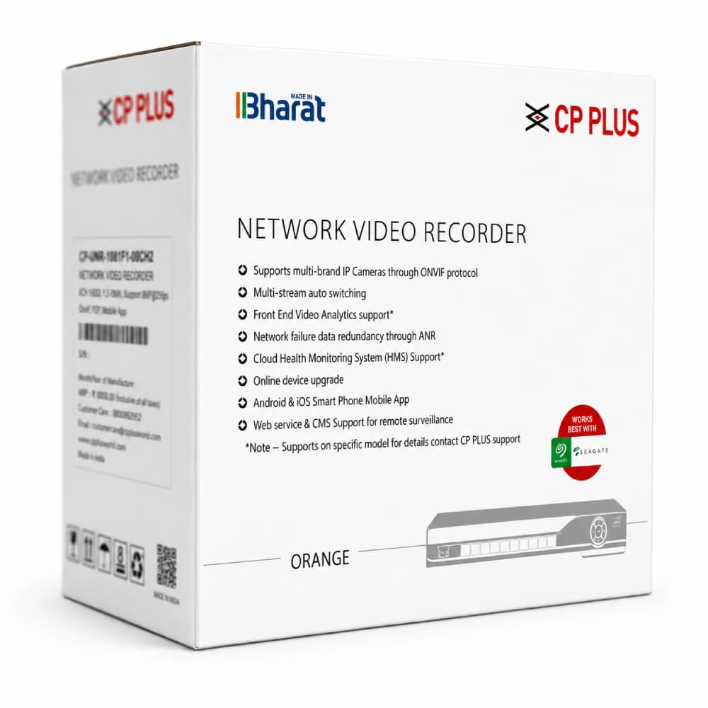 CP-Plus IP NVR 4K 8CH (4K2081-V4)