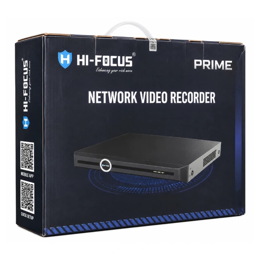 Hi-Focus 20ch 2 SATA H.265 4K NVR (5220I)