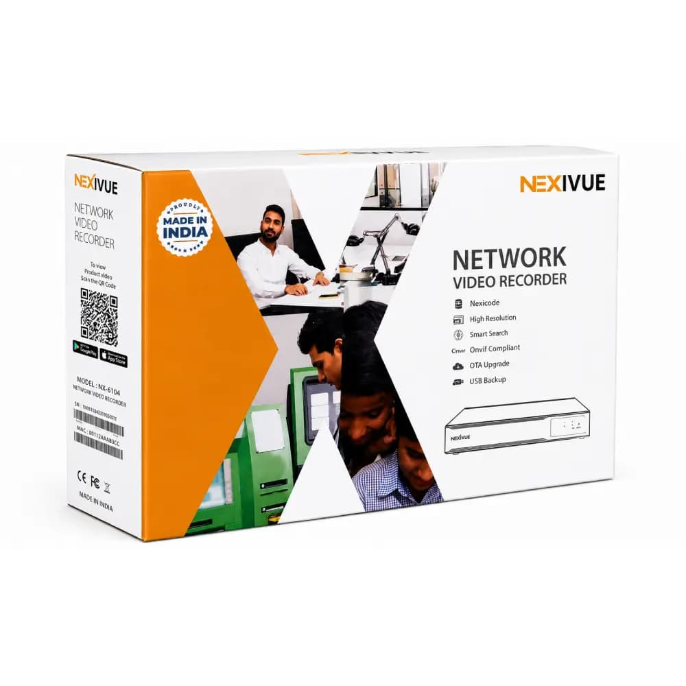 Nexivue 16ch 1 SATA H.265 4K NVR (7A16B-H1)
