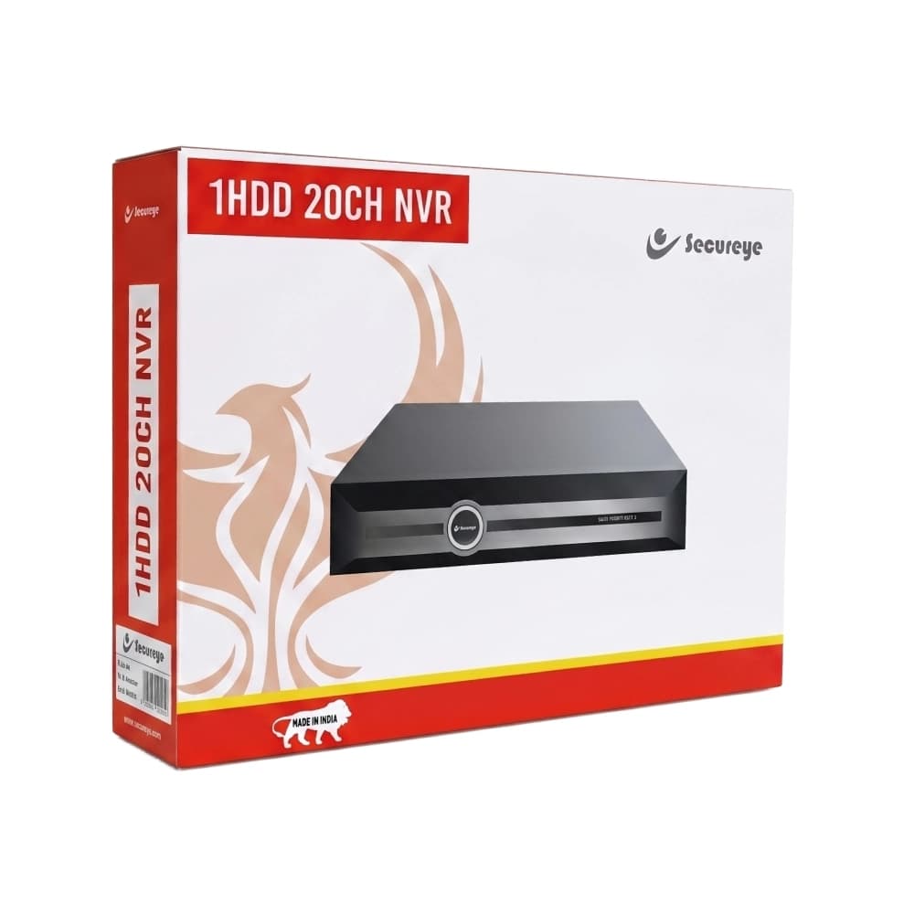 Secureye 20Ch 1 SATA S+265 NVR (SP-R120)
