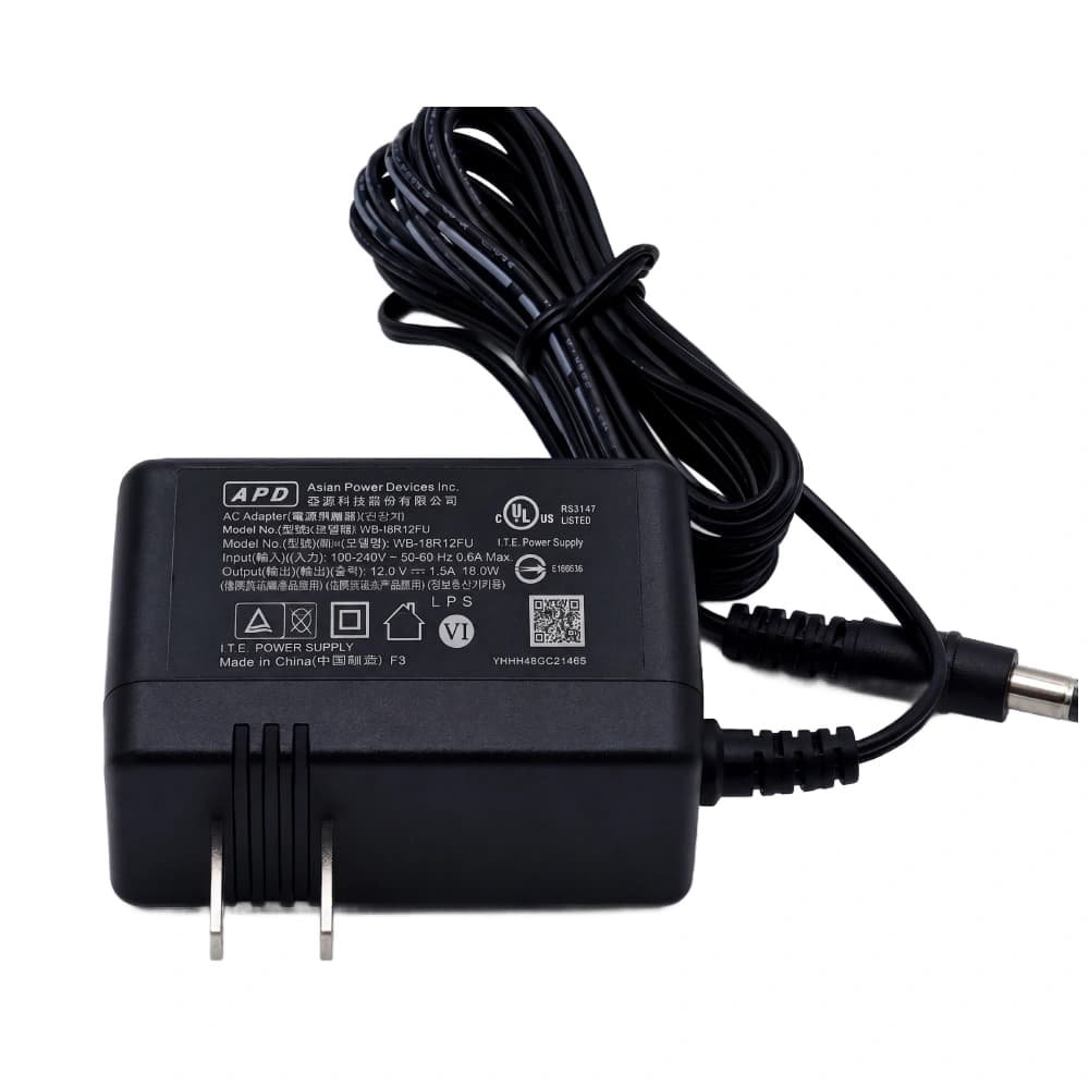 Power Adapter 18W | 12V/1.5A For External Hard Disk 3.5"