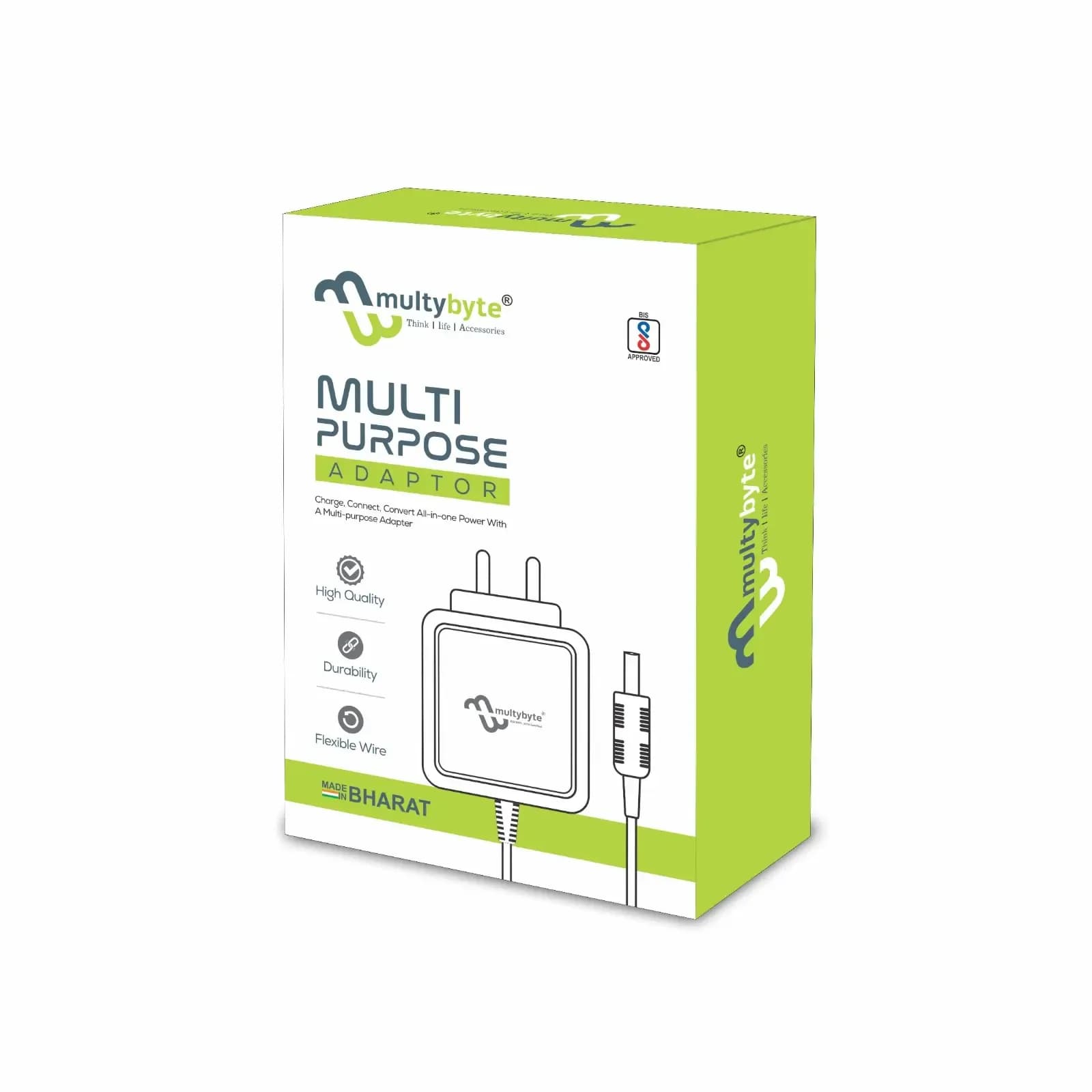 Multybyte Power Adapter 12v/1a