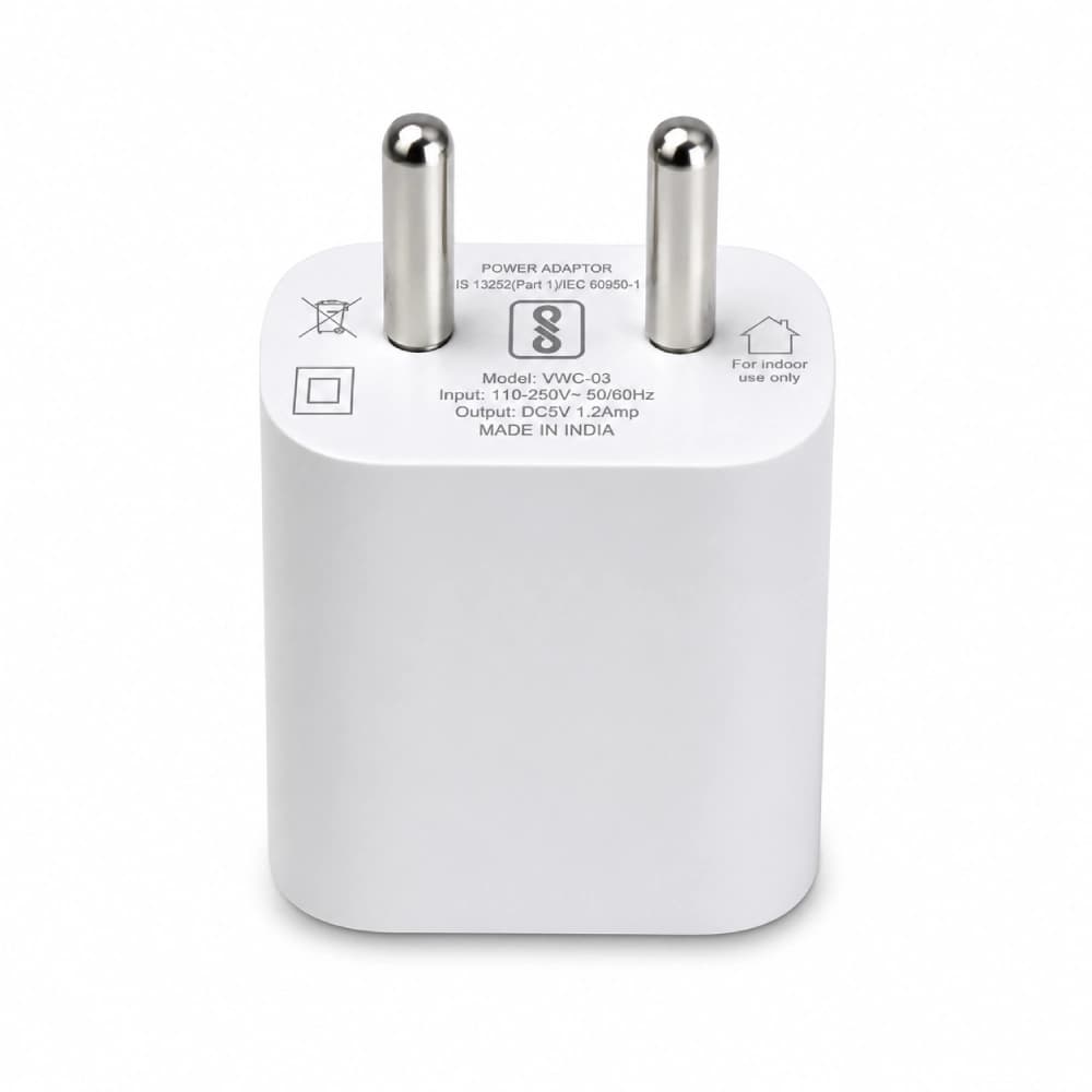 Secureye Power Adapter For CCTV 5V/1.2AMP (Without Box)