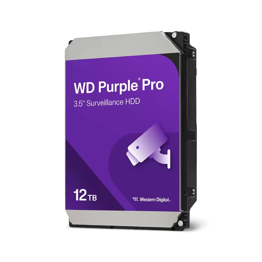 WD Surveillance Hard Disk 12TB Purple Pro SATA 3.5 Inch