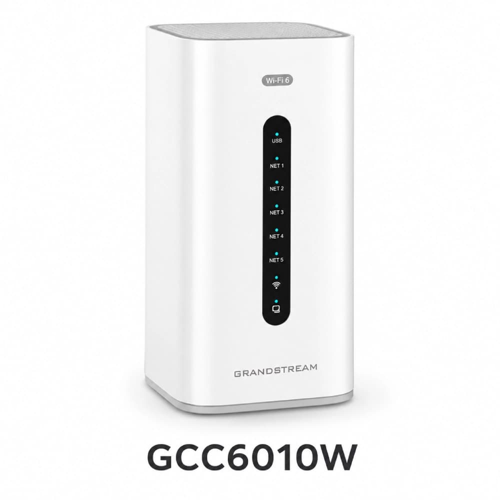Grandstream UC+ Networking  Convergence Solutions Built-in IPPBX (12 Users, 4 Concurrent Calls) (GCC6010W)