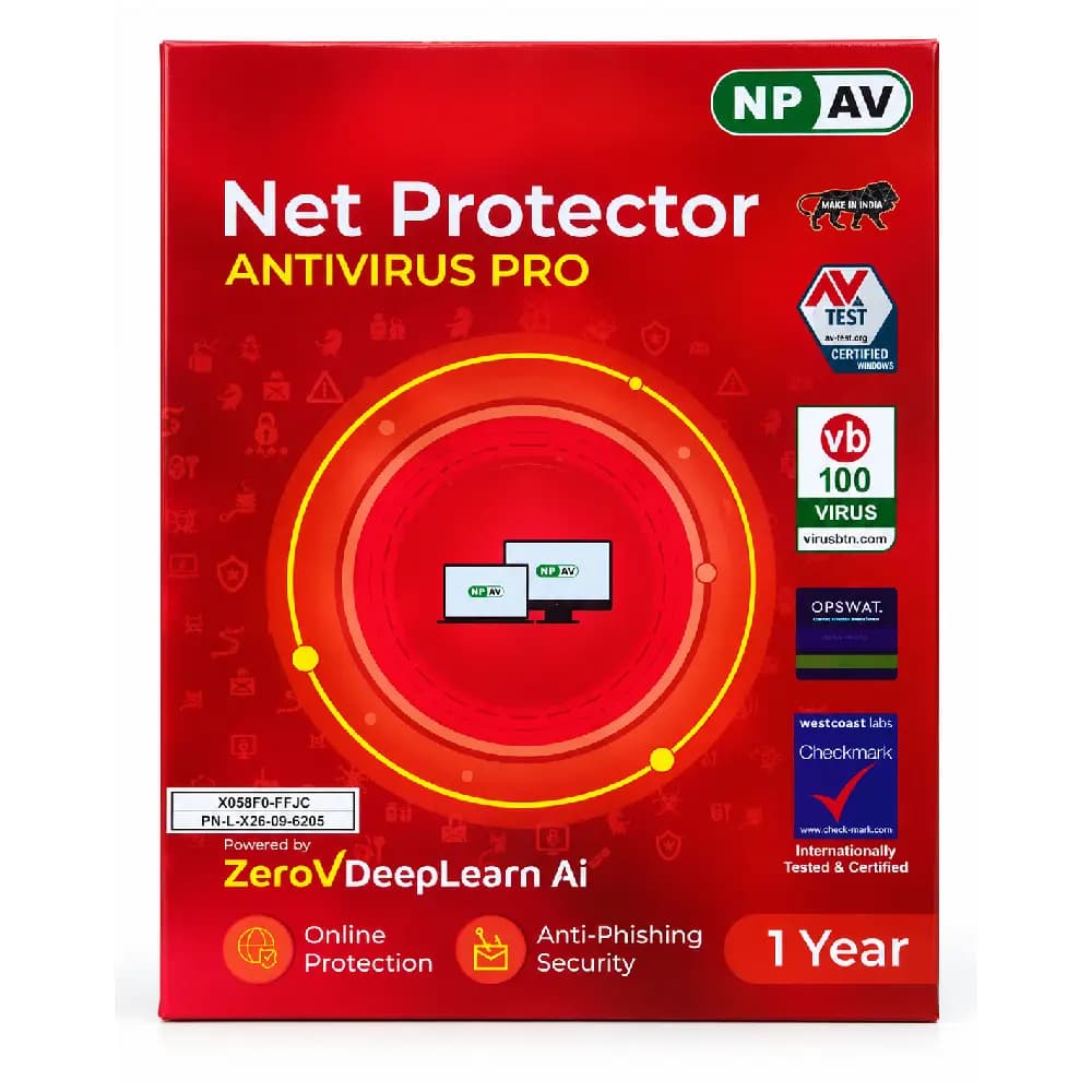 Net Protector Antivirus Pro 1 User / 1 Year