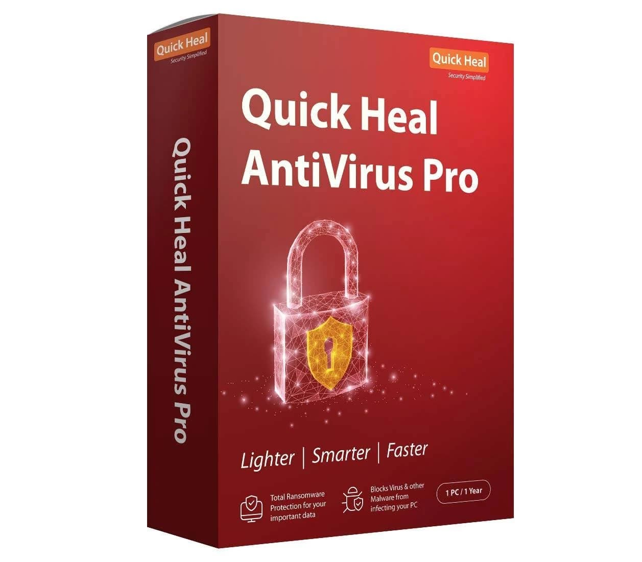 Quick Heal Pro LR1 1 User 1 Year Antivirus (Without Activation Scheme)