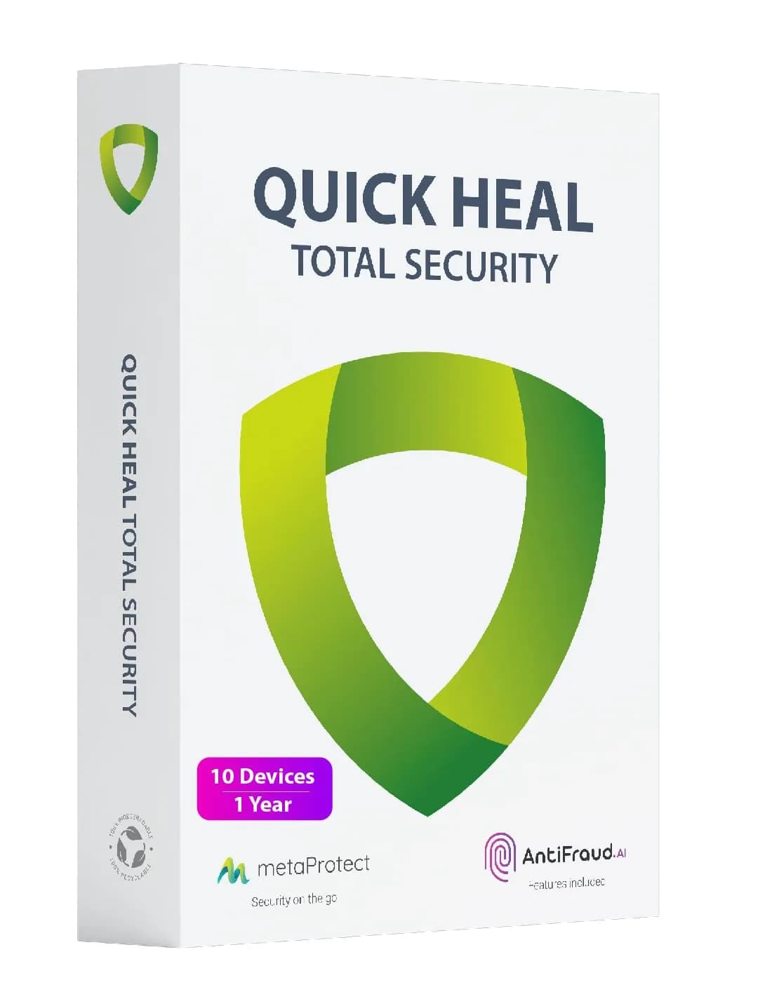 Quick Heal TR10 Total Security 10 User 1 Year Antivirus (With Activation Scheme)