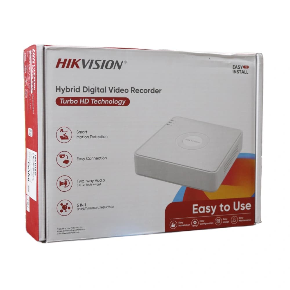 HIKVISION HD DVR ECO 16ch 1 SATA H.265+  (7116HGHI-M1/T)