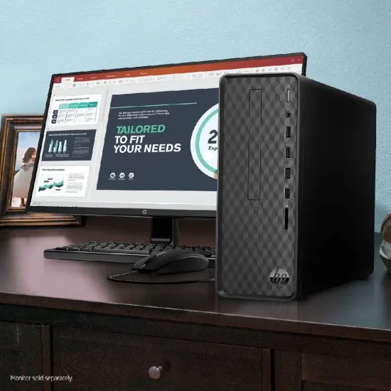 HP Slim Desktop Intel i5 12th Gen | 8GB | 512GB SSD | Win 11 (S01-pF2123in) (Without LED)