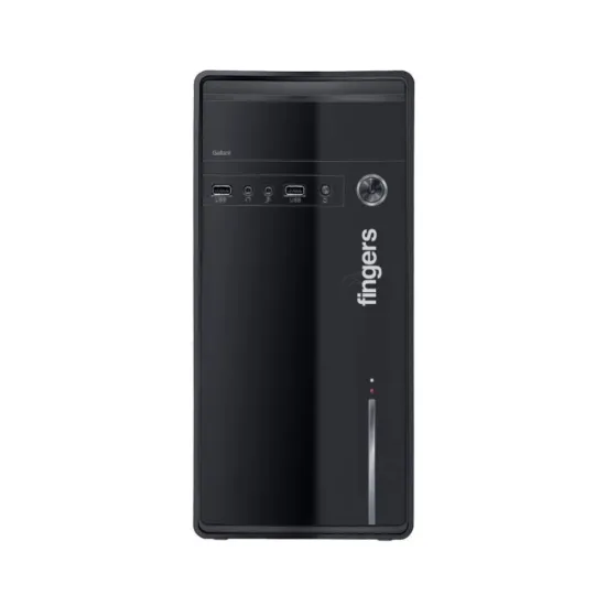 Fingers Cabinet With Smps Gallant C4 Black